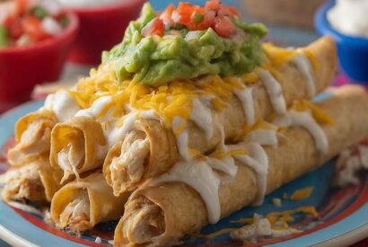 Thumbnail for Easy Chicken Taquitos